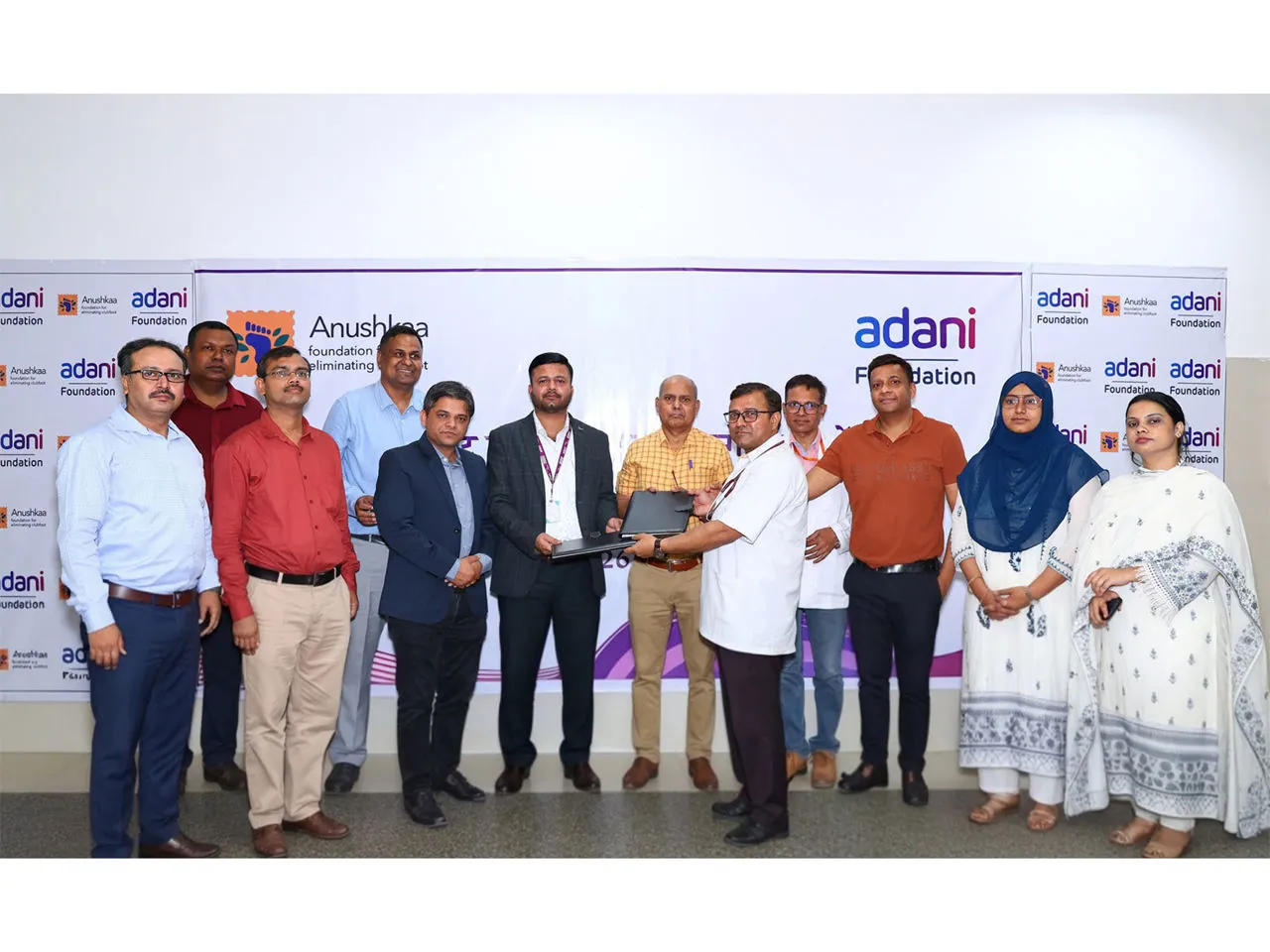 Transforming Lives: Adani and Anushkaa Unite to Tackle Clubfoot